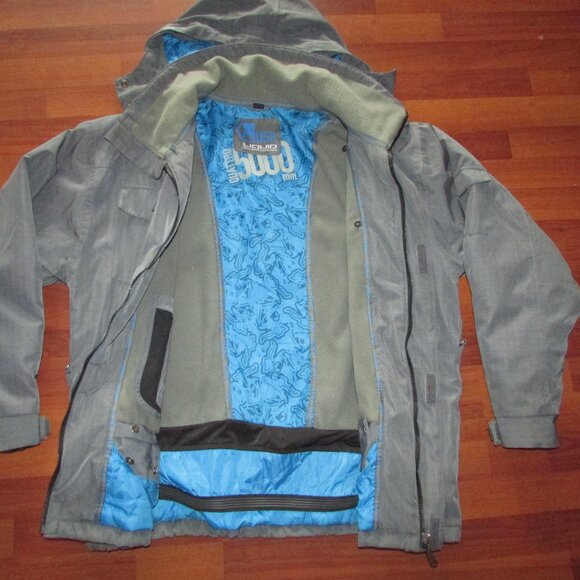 LIQUID Boardwear Q5K Snowboard Ski Jacket Coat - Mens Large - Picture 4 of 11